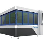 가벼운 경로 체계를 가진 500w 금속 섬유 레이저 절단기 잎 테이블